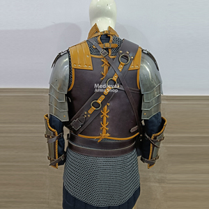 Armadura de Caballero Medieval Hecha a Mano de Alta Calidad, Traje Completo de Acero, Gambeson, Cota de Malla para Reenactment, Halloween - Product Image 5