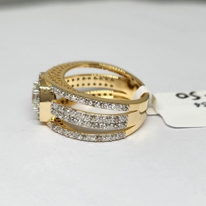 Elegante Anillo de Compromiso de Diamantes Solitarios Naturales para Mujer, Oro Sólido de 14K, Chapado en Rodio, Joyería de Lujo, Diamantes Certificados por IGI - Product Image 6