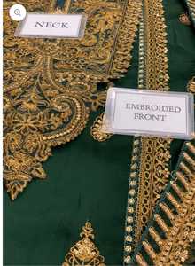 Traje de shalwar kameez verde de alta calidad para mujer, estilo pakistaní e indio, a bajo precio y con MOQ bajo 2026 - Product Image 2