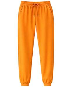 Conjunto Deportivo Personalizado Naranja para Mujer, Chaqueta con Cierre y Pantalones Jogger, Ropa Deportiva Casual de Dos Piezas, Atuendo Deportivo Cómodo - Product Image 2
