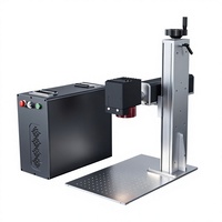 Máquina de Marcado Láser Portátil con Sistema de Pantalla con Cámara CCD y Láser de Fibra JPT de 30W 60W