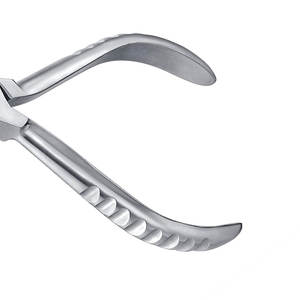 Tabique oreja pezón vientre nariz lengua labio ombligo ceja herramienta de perforación de acero inoxidable herramientas de perforación corporal alicates de cierre plano - Product Image 5