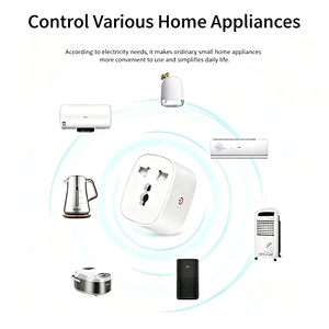 Adaptateur universel intelligent Wi-Fi / Zigbee compatible avec les normes US/EU/UK/AU/BR, fonctionne avec l'application Tuya, Alexa et Google Home - Product Image 3