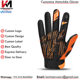 Gants de motocross VTT haut de gamme, gants de sport respirants à doigts entiers, paume absorbant les chocs, protection renforcée des articulations, antidérapants - Product Image 6