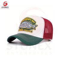 Gorra Trucker Deportiva Personalizada de Alta Calidad con Letras Bordadas en 3D, 100% Algodón, Lona, Hebilla Metálica, Unisex, para Exteriores