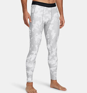 Pantalones Deportivos de Compresión para Hombre, Ajustados, Cintura Elástica, Transpirables, Lisos o Estampados, Leggings Sublimados para Gimnasio - Product Image 1