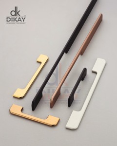 DIKAY Minimalist Brass Cabinet Bar Handles Durable Kitchen Furniture <b>Pulls</b> Modern Design White Black <b>Gold</b> Bronze - Product Image 5