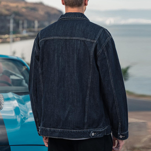 Premium <b>Mens</b> <b>Denim</b> <b>Jacket</b> Jean Stylish <b>Jacket</b> Multi Pockets Design Casual Outerwear Quality Fashionable Streetwear <b>Denim</b> <b>Jacket</b> - Product Image 2