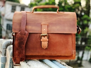 Bolsa de Piel para Portátil de Primera Calidad, Simple, Ligera, Duradera, Personalizable, OEM - Product Image 4