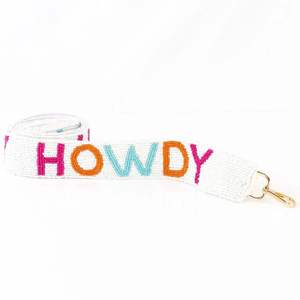 HOWDY sac à bandoulière d'inspiration occidentale fabriqué à la main perlage complexe Design Durable bandoulière en coton brodé cadeau perlé - Product Image 6