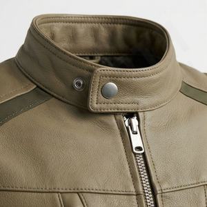 Veste de moto en cuir véritable pour homme de qualité supérieure, nouvelle arrivée, vestes de moto d'hiver, protections amovibles, personnalisables - Product Image 4