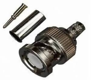 UHF(F) LMR-200 CRIMP Latón Plateado - Product Image 3