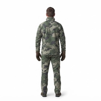 Gants de chasse camouflage OEM pour hommes, paume en cuir, orange vif, isolation des doigts, imperméables, fermeture auto-agrippante