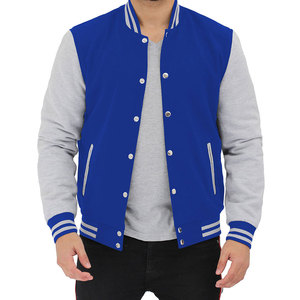 Custom Men's Baseball Letterman Varsity <b>Jacket</b> High Quality Chenille Embroidery with <b>Leather</b> Sleeves for <b>Winter</b> - Product Image 1