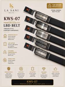 เข็มขัดหนัง LBD คุณภาพพรีเมียมสำหรับผู้ชาย ขายส่ง - Product Image 3