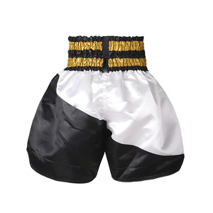 Pantalones Cortos de Boxeo de Color Sólido de Alta Calidad para Yoga, Deportes, Kickboxing y Muay Thai, 100% Poliéster, Secado Rápido, Cintura Alta - Product Image 2