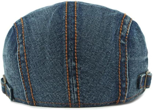 Casquette plate personnalisée avec logo imprimé, style vintage Ivy, en gros, casquette plate de marque personnalisée de qualité supérieure, broderie de haute qualité, unisexe - Product Image 3