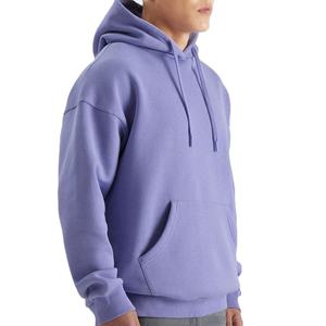 Sudadera con capucha de gran tamaño para hombre de alta calidad de primera calidad con parche bordado de diseño de impresión personalizado Servicios OEM hechos en fábrica - Product Image 6