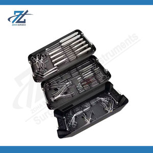 Professional Manual Orthopedic <b>Surgical</b> <b>Instrument</b> Set Stainless Steel <b>Bone</b> Surgery Tools Kit Reusable Sterilization Tray Made - Product Image 3