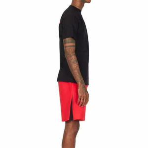 Ensemble Homme Été Respirant Décontracté T-shirt et Short Manches Courtes Style Urbain Tenue de Sport Oversize - Product Image 3