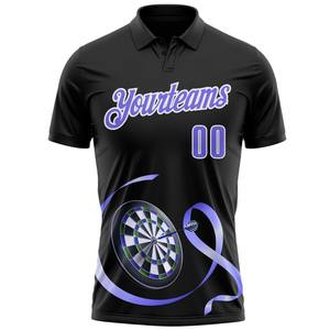 เสื้อโปโลชายพิมพ์ลายแบบ Dye Sublimation ผ้าแห้งเร็ว 100% โพลีเอสเตอร์ผสมสแปนเด็กซ์ - Product Image 3