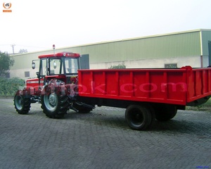 Remorque de 30 lignes hydraulique, avec tracteur MF - Product Image 4