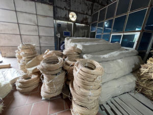 งานฝีมือเฟอร์นิเจอร์หวายธรรมชาติเวียดนาม ขนาด 2.0 มม. 2.5 มม. 3.0 มม. แกนกลมฟอกขาว จาก HNIECO มัดละ 25/50 กก. +84916930070 - Product Image 3