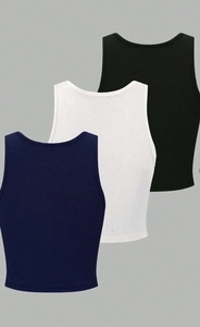 Oferta de Verano: Ropa de Mujer, Estilo Veraniego, Corte Ajustado, Ideal para Uso Diario Informal, Básico pero de Alta Calidad, Prenda Esencial - Product Image 4