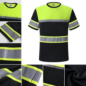 <b>Top</b> Selling High Visibility Two Tone Long Sleeve Work Wear Safety Shirt 100% Polyester Hi Vi <b>Reflective</b> Safety Shirt - Product Image 5