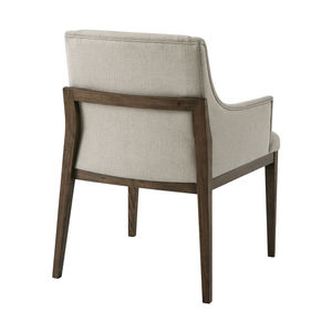 Chaise de salle à manger scandinave en bois de hêtre durable de haute qualité, mobilier moderne rembourré pour la maison, le bureau et l'hôpital - Product Image 2