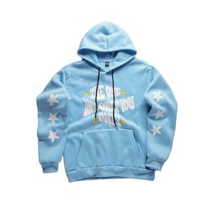 Sudadera con Capucha Personalizada con Logotipo, 100% Algodón de Alta Calidad, Impresión Puff de 430 g/m², Sudadera con Capucha Gráfica, Estilo Y2K, Informal, Unisex - Product Image 1