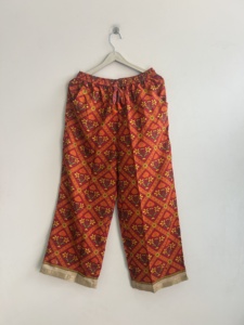 Wholesale Lot Of Long Wide Leg Sari Silk <b>Harem</b> Pants Women <b>Trouser</b> Pajama Yoga Pant - Product Image 3
