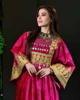 Nouvelles Robes Afghanes Tendance 2026 pour Femmes – Ensembles de Robes Respirantes Multicolores Longues, Tailles Personnalisées, Tenues de Mariage pour Adultes