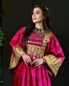 Nouvelles Robes Afghanes Tendance 2026 pour Femmes – Ensembles de Robes Respirantes Multicolores Longues, Tailles Personnalisées, Tenues de Mariage pour Adultes - Product Image 3