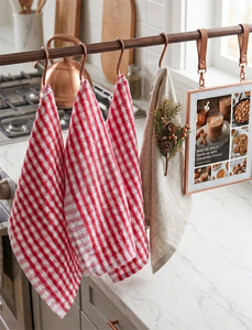 High Quality 100% Cotton <b>Kitchen</b> <b>Towel</b>, Dyed Yarn Terry <b>Towel</b> Super-Soft Skin Friendly Bio Gradeable Water Absorbency Quick Dry - Product Image 2