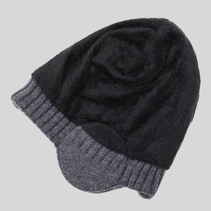 Fleece Lined Breathable <b>Waterproof</b> Winter <b>Hat</b> and Scarf Combo Thermal Unisex Outdoor Beanie Set <b>for</b> Skiing Snow Sports Travel - Product Image 3