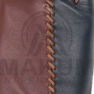 Gants en cuir personnalisés pour hommes et femmes, vente en gros, pour la mode, l'hiver, bleus, fabricant, gants pour la vie quotidienne - Product Image 6