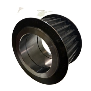 Polea de Transmisión de Alto Torque 25T 14MGT, Polea 14MHTD, Ancho de Correa Personalizado, Diámetro Interior del Rodamiento Personalizado, Polea Tensora de 28 Dientes 14M - Product Image 5