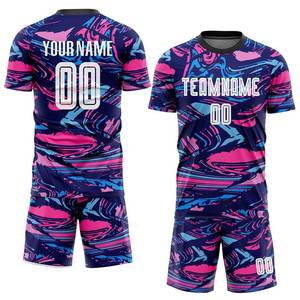 Nuevo Uniforme de Fútbol para Hombre de Alta Calidad, con Logotipo Personalizado, 100% Poliéster, Impresión por Transferencia de Calor, Superventas - Product Image 5