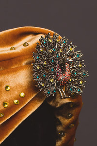 Broche de Moissanita de Lujo para Mujer, Color EF, VVS, VS, Tamaño Personalizado, Plata de Ley 925, Oro Blanco, Amarillo y Rosa, para Bodas y Fiestas - Product Image 4