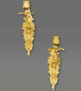 Lámpara de Pared de Lujo Estilo Barroco Dorado, Aplique de Pared Antiguo Tipo Vela, Decoración Interior Clásica para Hotel, Sala de Estar y Dormitorio - Product Image 1