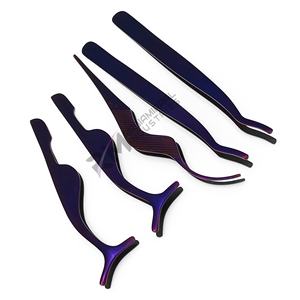 RMI Produit le plus populaire – Applicateur de cils couleur plasma violet de qualité supérieure, ensemble peigne et clip personnalisés pour applicateur de cils - Product Image 3