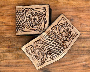 ออกแบบมาใหม่กระเป๋าสตางค์บุรุษมือเครื่องมือหนังยาวซิปกระเป๋าสตางค์ร้อนขายแฟชั่นสีน้ําตาลผู้ถือเงินสดของขวัญสําหรับเขา - Product Image 3