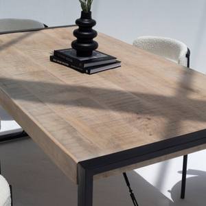 โต๊ะอาหารไม้มะม่วง Vandana Zentrix Vesta ดีไซน์ร่วมสมัย ทำมืออย่างประณีต - Product Image 4