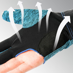Guantes de Snooker de 3 Dedos Hechos con Tela Suave Antideslizante, Guantes de Billar Ligeros de Secado Rápido, Uso Unisex - Product Image 6