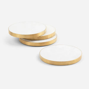 Classic <b>Marble</b> <b>Coasters</b> With Minimalist Design And Premium Quality Material For Dining Table And Coffee Table Use - Product Image 1