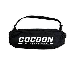 Sac chauffe-mains de rugby noir, sac banane de sport avec sangle réglable, pochette de rangement pour entraînement de football en extérieur en hiver, usage sportif - Product Image 1