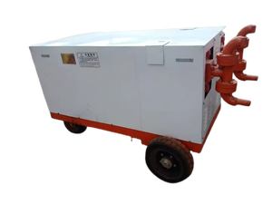 เครื่องอัดฉีดซีเมนต์กระบอกคู่ปั๊มอัดฉีดปูน gunite ปั๊มคอนกรีต - Product Image 6