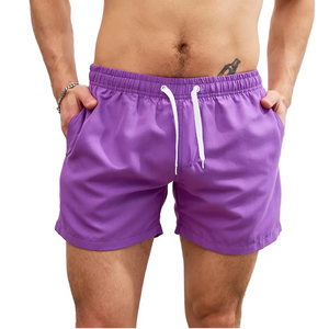 Shorts de bain pour hommes en gros, légers, à séchage rapide, en tissu élastique, approvisionnement en vrac - Product Image 3