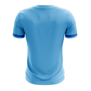 Camiseta de Cuello Redondo para Hombre de Alta Calidad, Superventas, Sublimación Personalizada Impresa en Tela de Poliéster/Algodón, Precio al por Mayor - Product Image 6